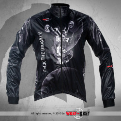 F*ck The Gravity Black  Kurtka rowerowa Wiosenno-Jesienna