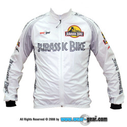 Jurassic Bike White   Kurtka rowerowa Wiosenno-Jesienna