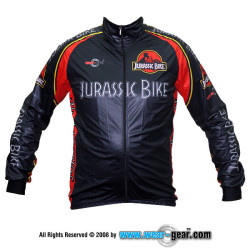 Jurassic Bike Black  Kurtka rowerowa Wiosenno-Jesienna