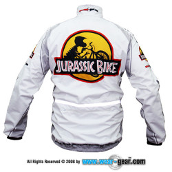 Jurassic Bike White  Zero Wind  zimowa Kurtka rowerowa męska