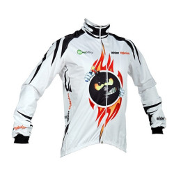 Mr Explosion White  Zero Wind  zimowa Kurtka rowerowa męska