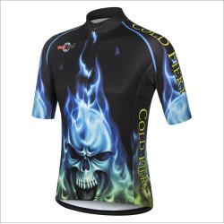 COLD FIERY   Koszulka rowerowa z krótkimi rękawami męska