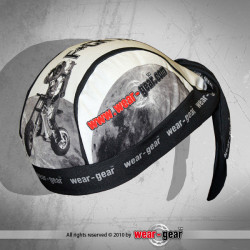 F*ck The Gravity White Bandana chusta rowerowa