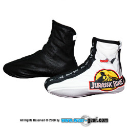 Jurassic Bike White zimowe ochraniacze na buty z membrany