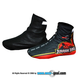 Jurassic Bike Black zimowe ochraniacze na buty z membrany