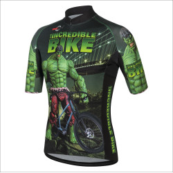 INCREDIBLE BIKE  Koszulka rowerowa z krótkimi rękawami męska