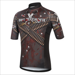 BIKE DEFENDER  Koszulka rowerowa z krótkimi rękawami męska