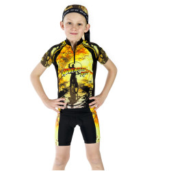 ADVENTURE RIDE dziecięca koszulka rowerowa