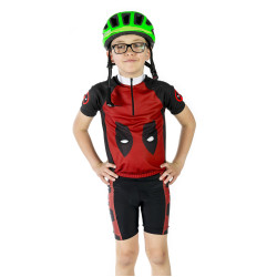 DEADPOOL dziecięca koszulka rowerowa