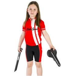 RETRO M01 dziecięca koszulka rowerowa