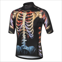 OH MY BONES  Koszulka rowerowa z krótkimi rękawami męska