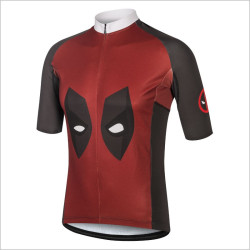 DEADPOOL  Koszulka rowerowa z krótkimi rękawami męska