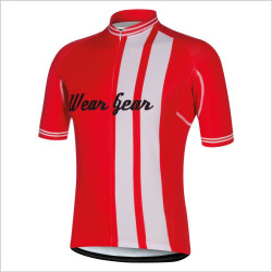 RETRO M01   Koszulka rowerowa z krótkimi rękawami męska