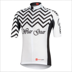 ZIG ZAG   Koszulka rowerowa z krótkimi rękawami męska