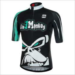 LIVE MONKEY   Koszulka rowerowa z krótkimi rękawami męska