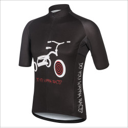 DO YOU WANNA RACE Koszulka rowerowa z krótkimi rękawami męska