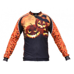 HALLOWEEN  Męska bluza kolarska / rowerowa