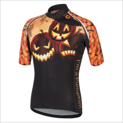 HALLOWEEN Koszulka rowerowa z krótkimi rękawami męska